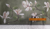 Classic Flower Pattern Wall Covering

