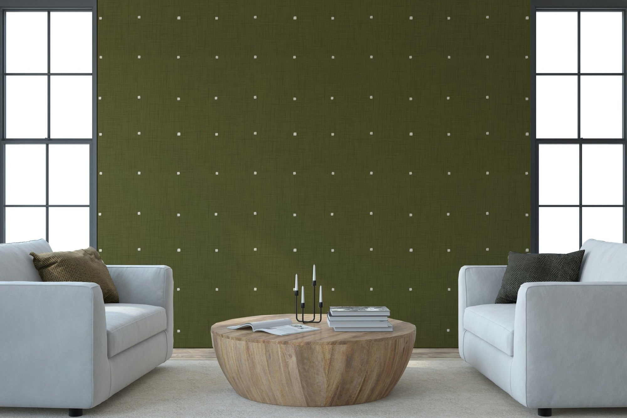 Olive Grove Texture Wallpaper⁠, GD7020