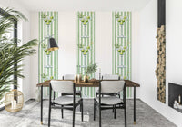 The composition is a simple, repeating stripe pattern.

