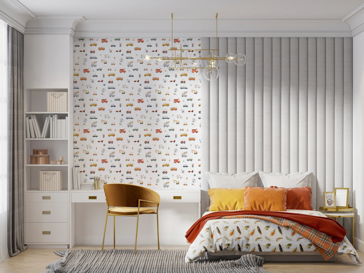 On the Go Vehicles Wallpaper⁠