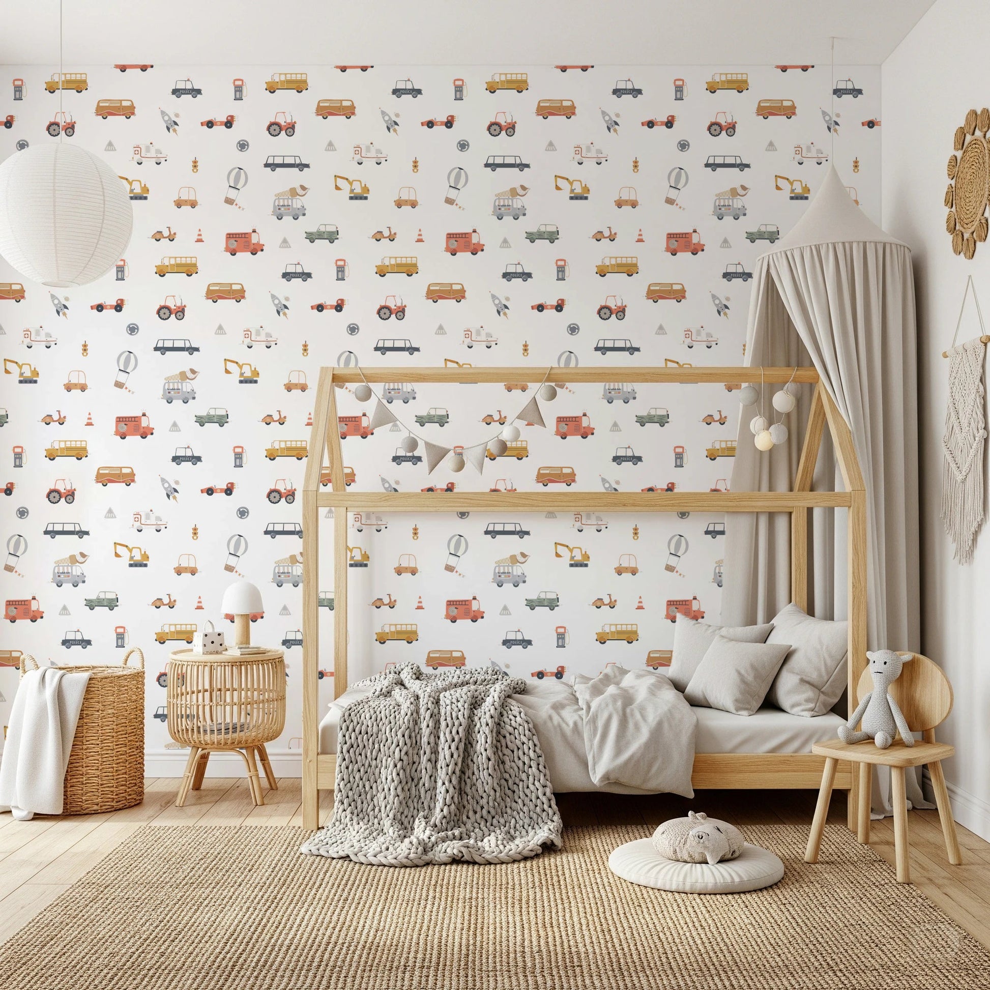 On the Go Vehicles Wallpaper⁠