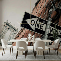 A classic abstract design wallpaper for walls.