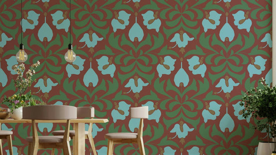 Features intricate and delicate floral and botanical designs. GD3223

