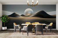 Elegant Orbital Dunes wallpaper for creative interiors

