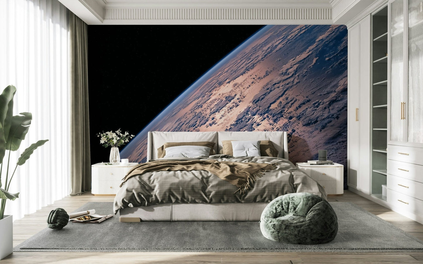 Orbital View Wall Mural