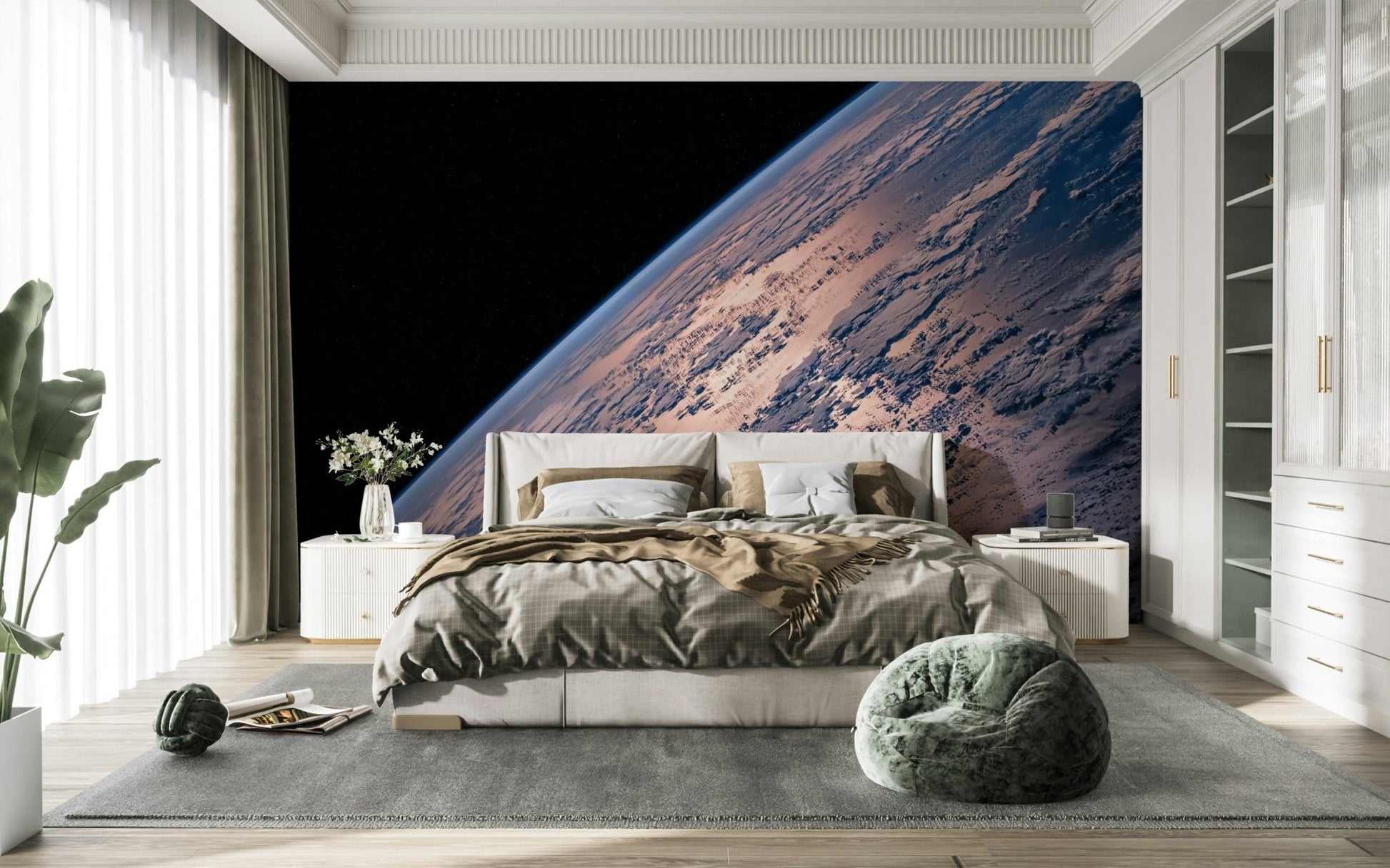 Orbital View Wall Mural