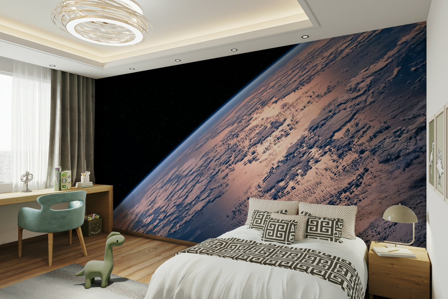 Orbital View Wall Mural