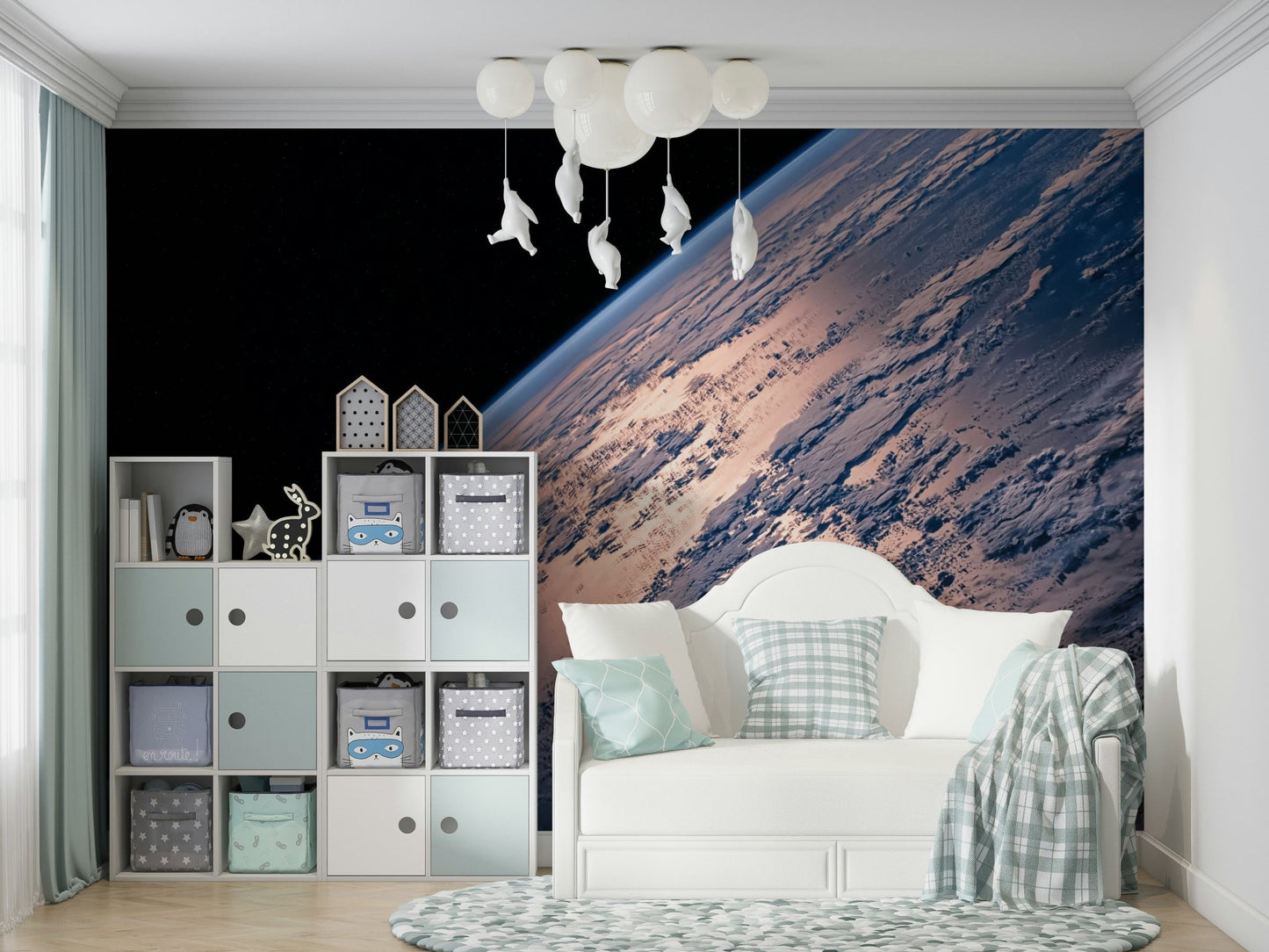 Orbital View Wall Mural