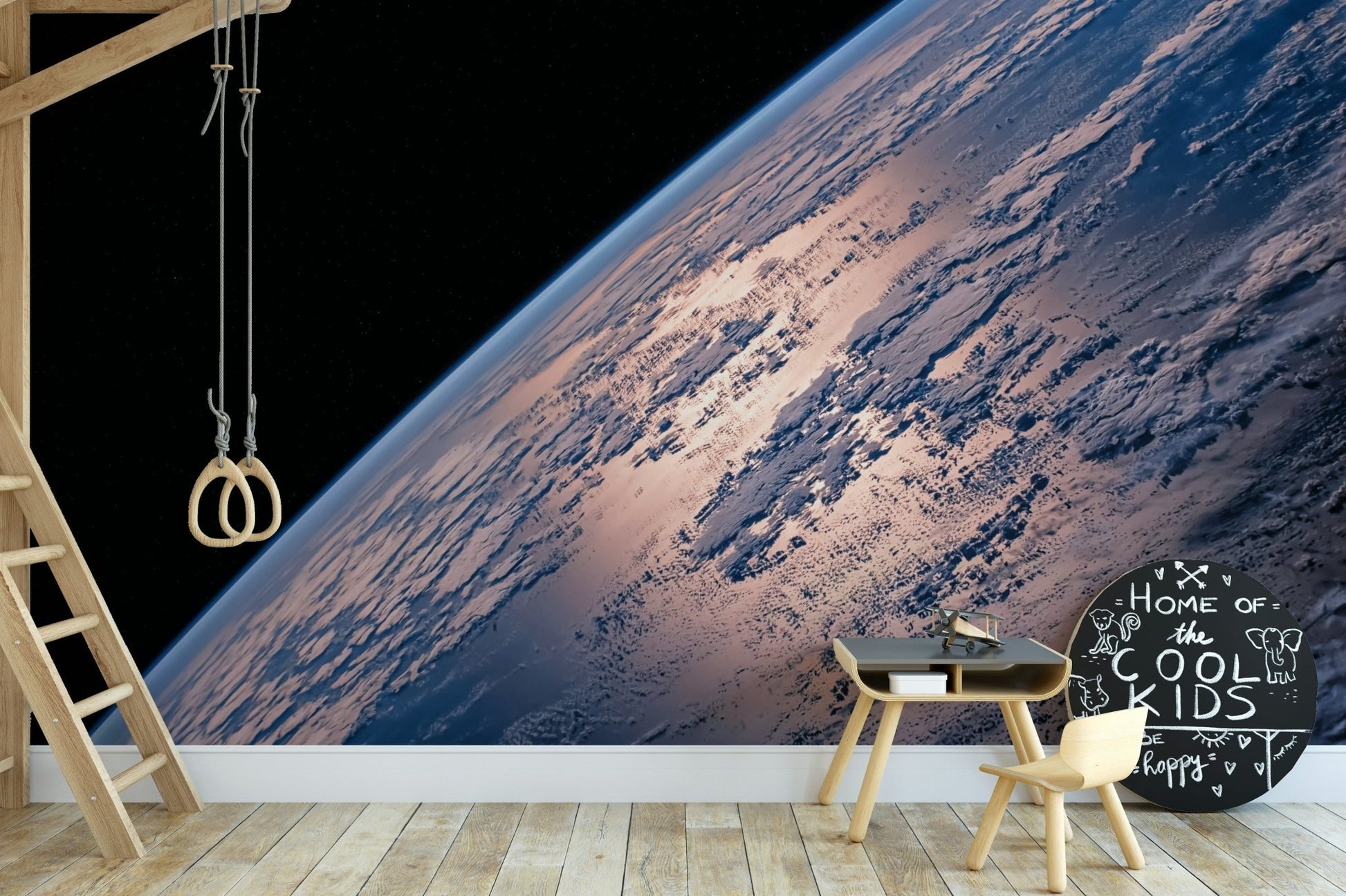 Orbital View Wall Mural