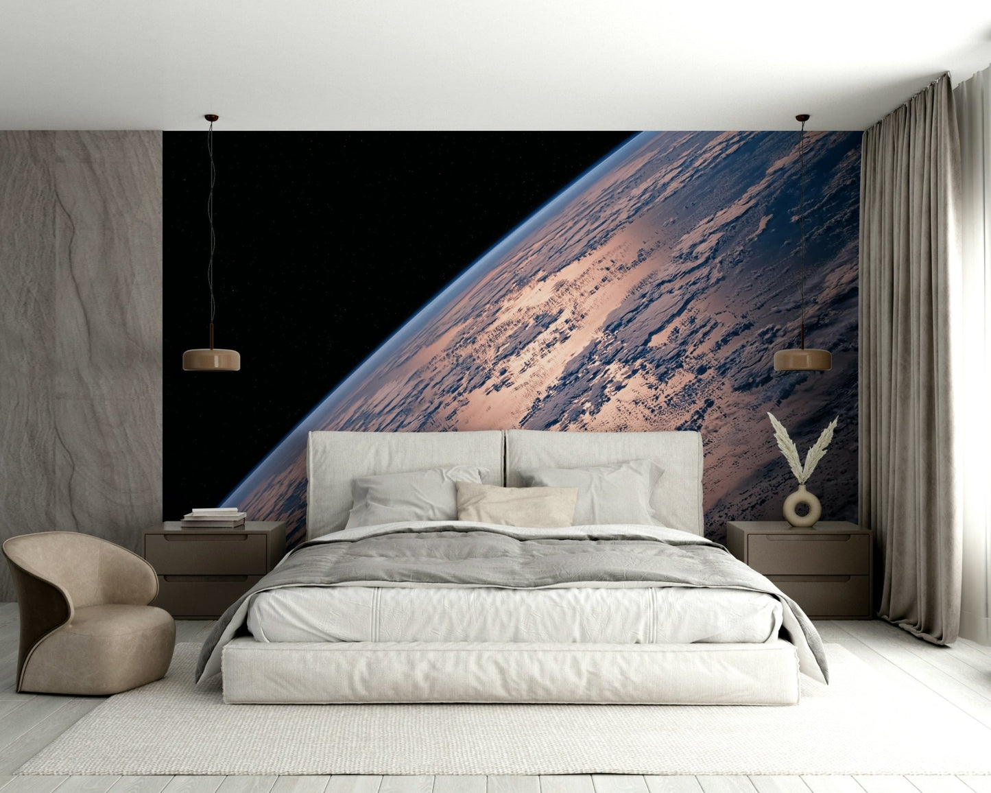 Orbital View Wall Mural