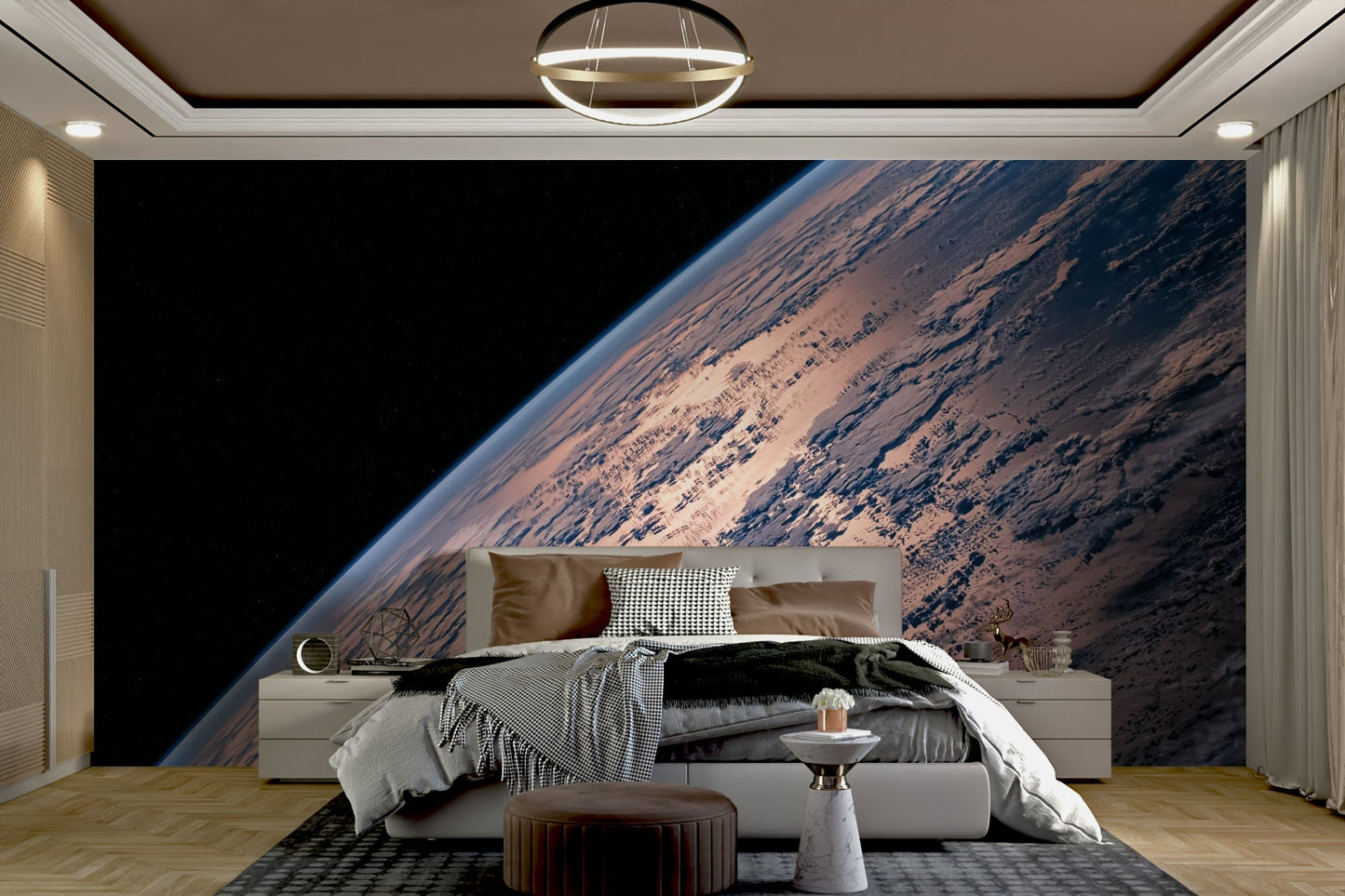 Orbital View Wall Mural