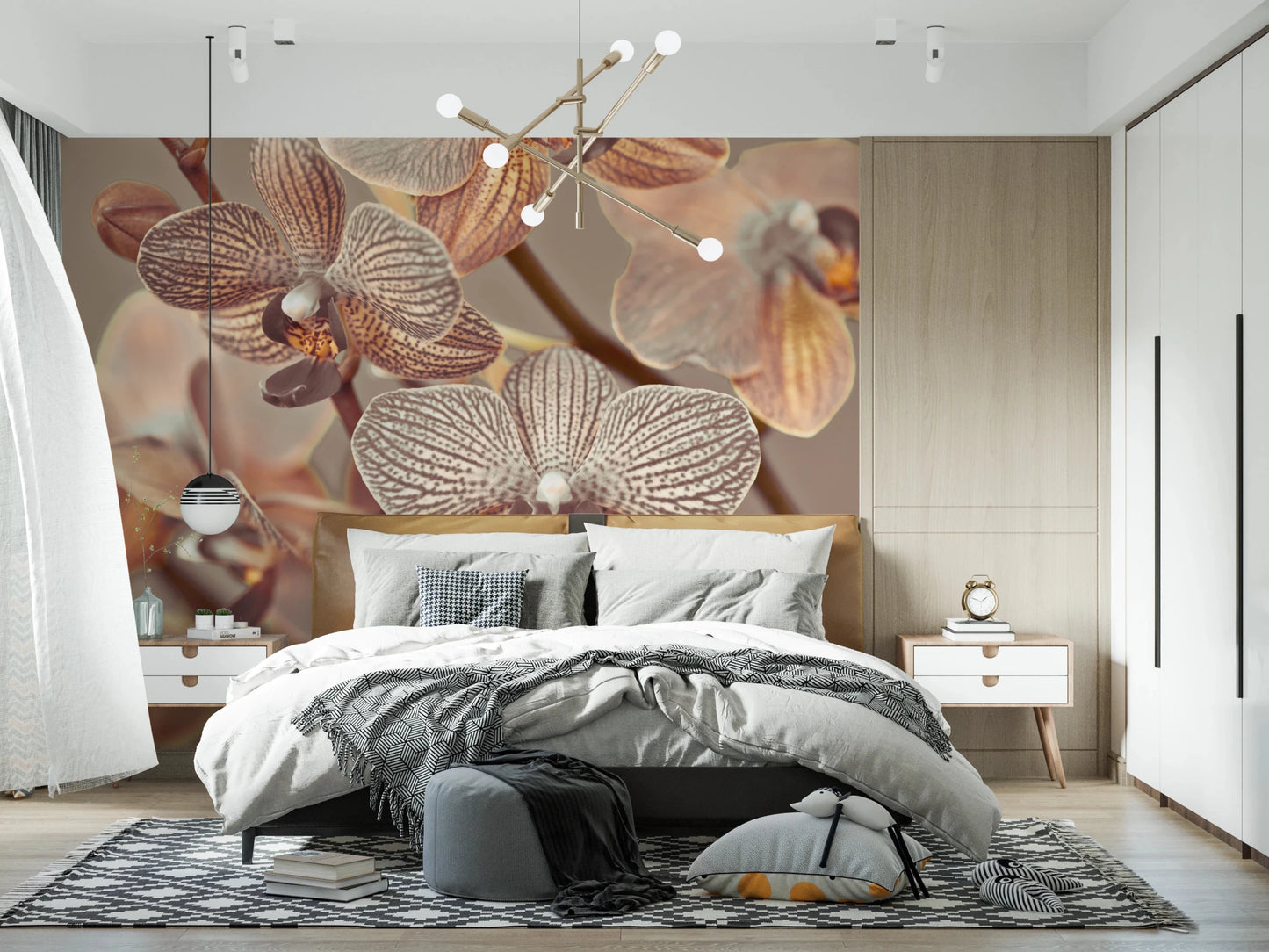Orchid Whisper Wall Mural
