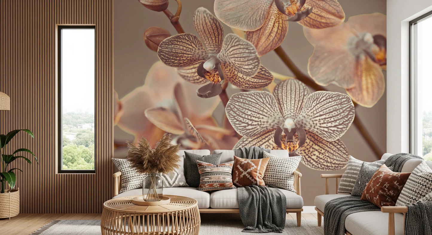 Orchid Whisper Wall Mural
