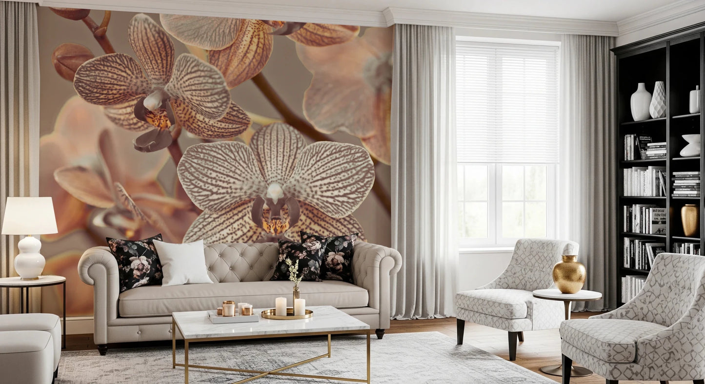 Orchid Whisper Wall Mural