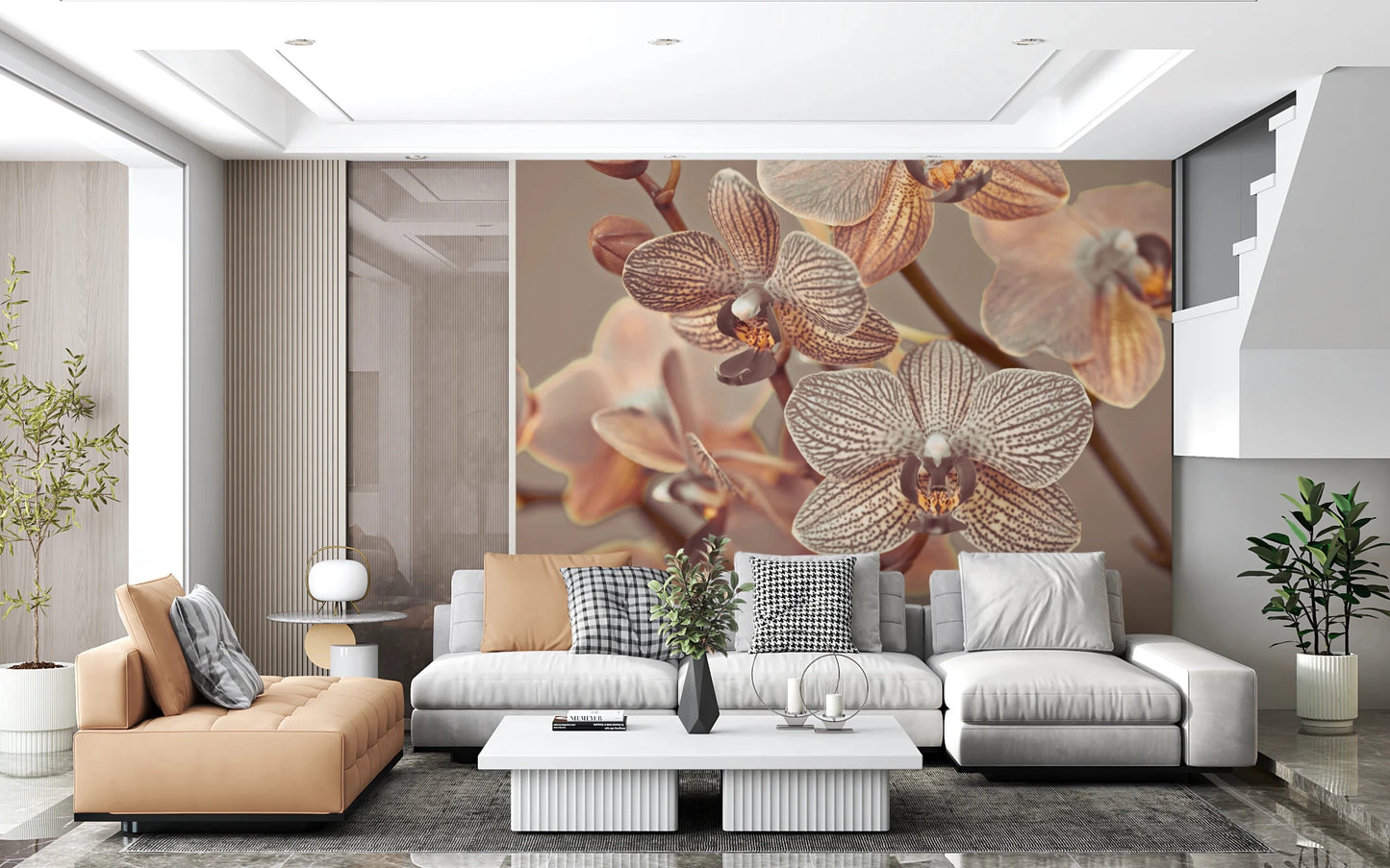 Orchid Whisper Wall Mural