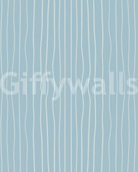 Wallpaper for walls with cool blue lines

