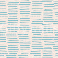 Striped baby blue wallpaper with organic brushwork

