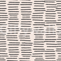 Striped charcoal wallpaper with organic brushwork

