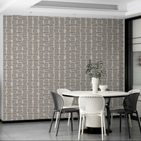 Organic brush stroke charcoal wallpaper design

