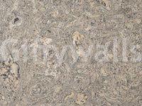 Abstract cork wood grain mural for wall decor