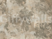 Textured neutral finish in Organic Earth Tapestry wall mural pattern