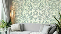 Modern organic flow wallpaper perfect for peaceful rooms.


