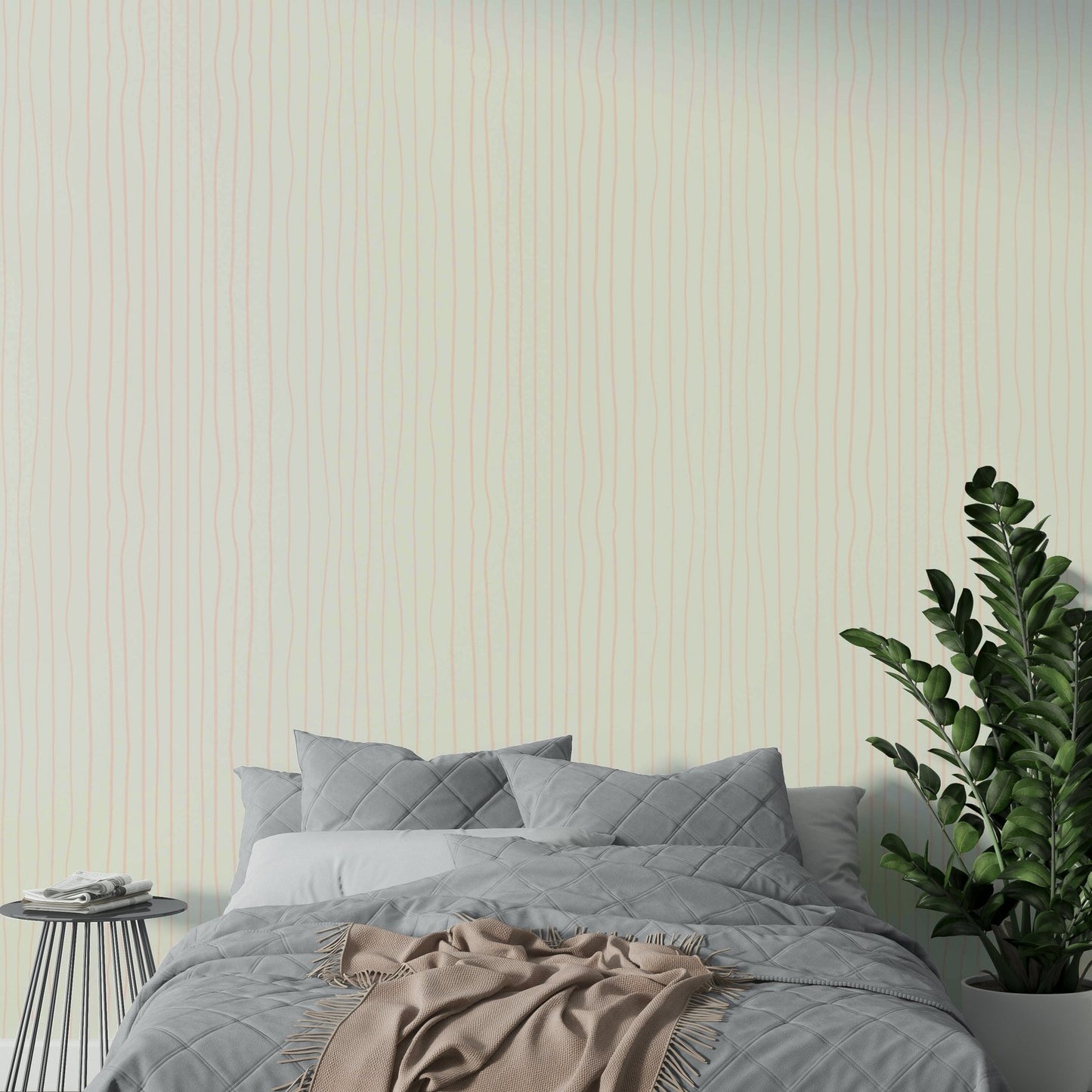 Modern pink wallpaper for bedrooms

