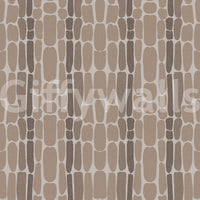 Smooth matte finish gives Organic Stone Mosaic wallpaper a soft glare-free look⁠GD9555