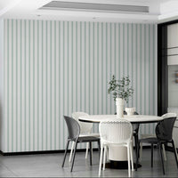 Organic Stripes Light Sage Wallpaper⁠