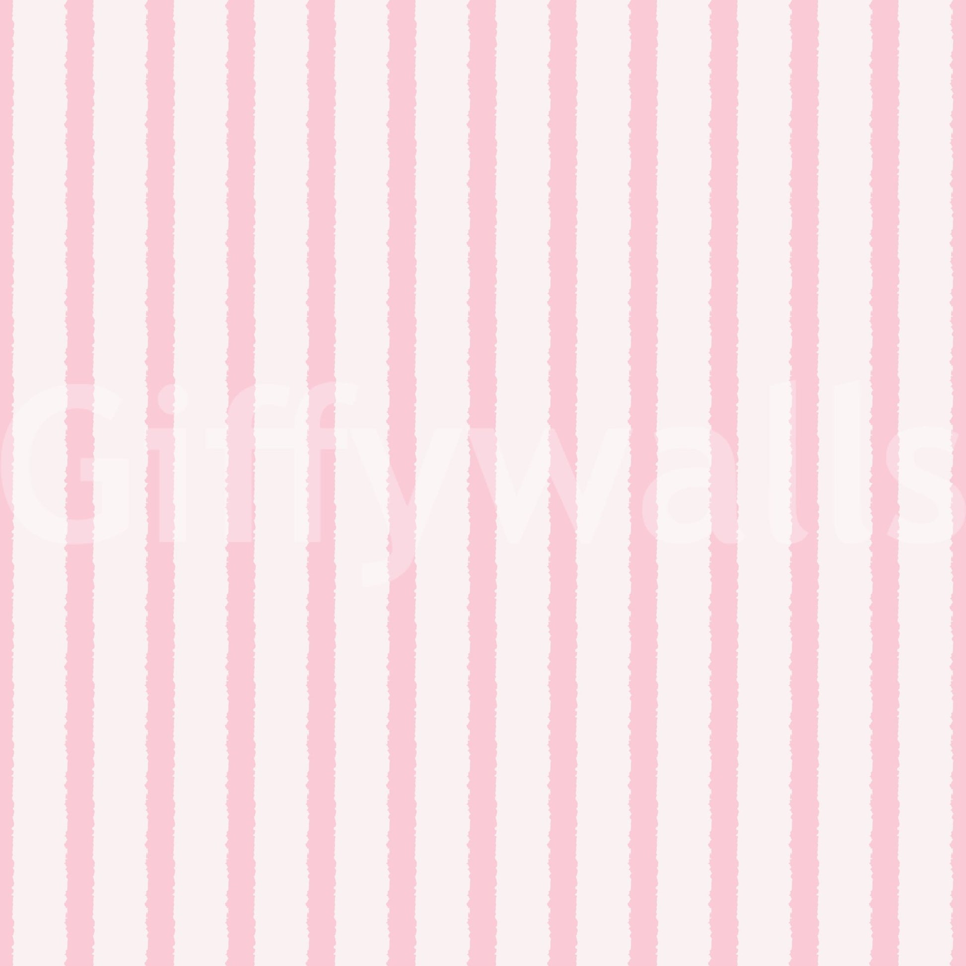 Organic Stripes Pink Wallpaper⁠