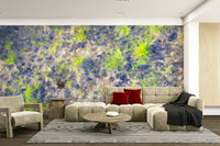 Detailed textures of grass blades and soil.

