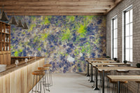 Wall decor evoking tranquility and freshness.

