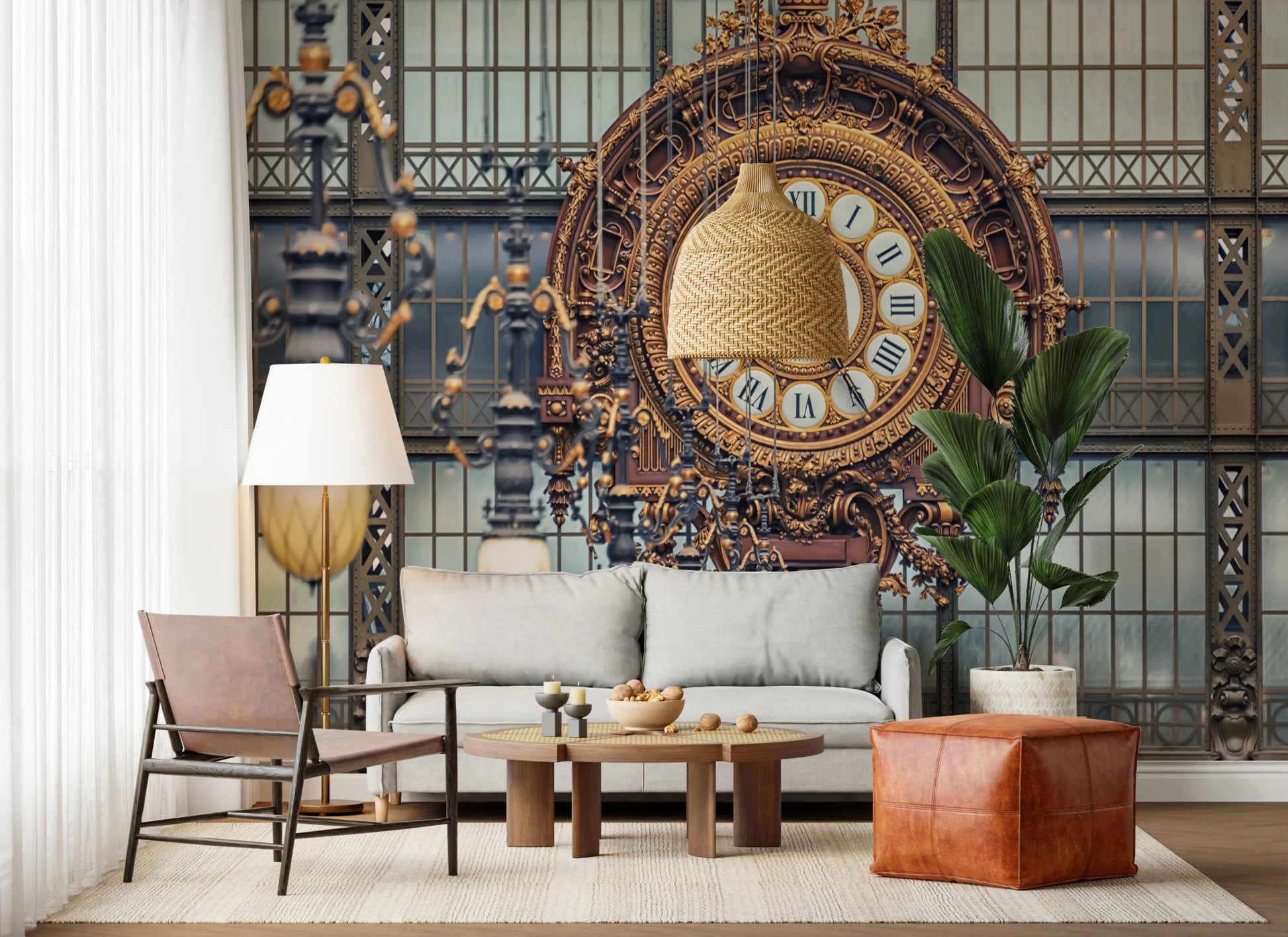 Orsay Clock Wall Mural