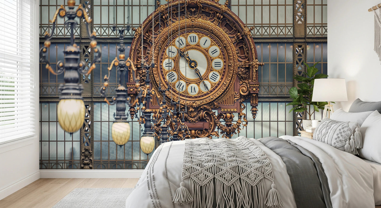 Orsay Clock Wall Mural
