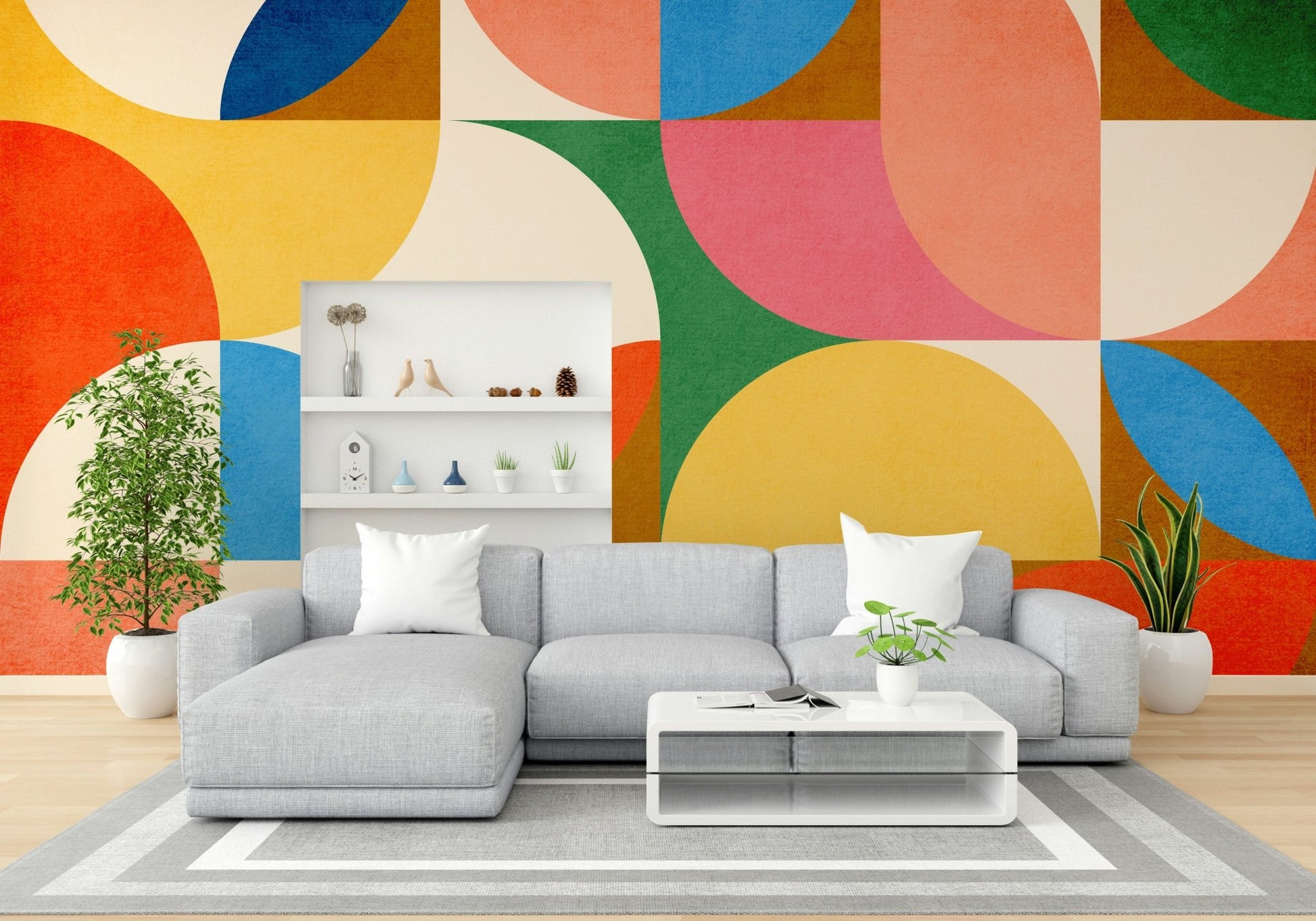 A sense of urban tranquility and natural beauty.

