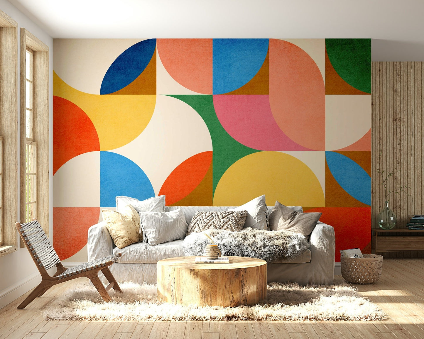 Ideal for a living room, study, or dining area.

