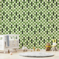 Outdoor chess green wallpaper design

