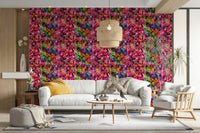 Gentle dots pattern mural wallpaper for walls

