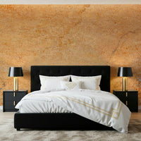 Installation process: applying the self-adhesive peel and stick wallpaper., GD6183