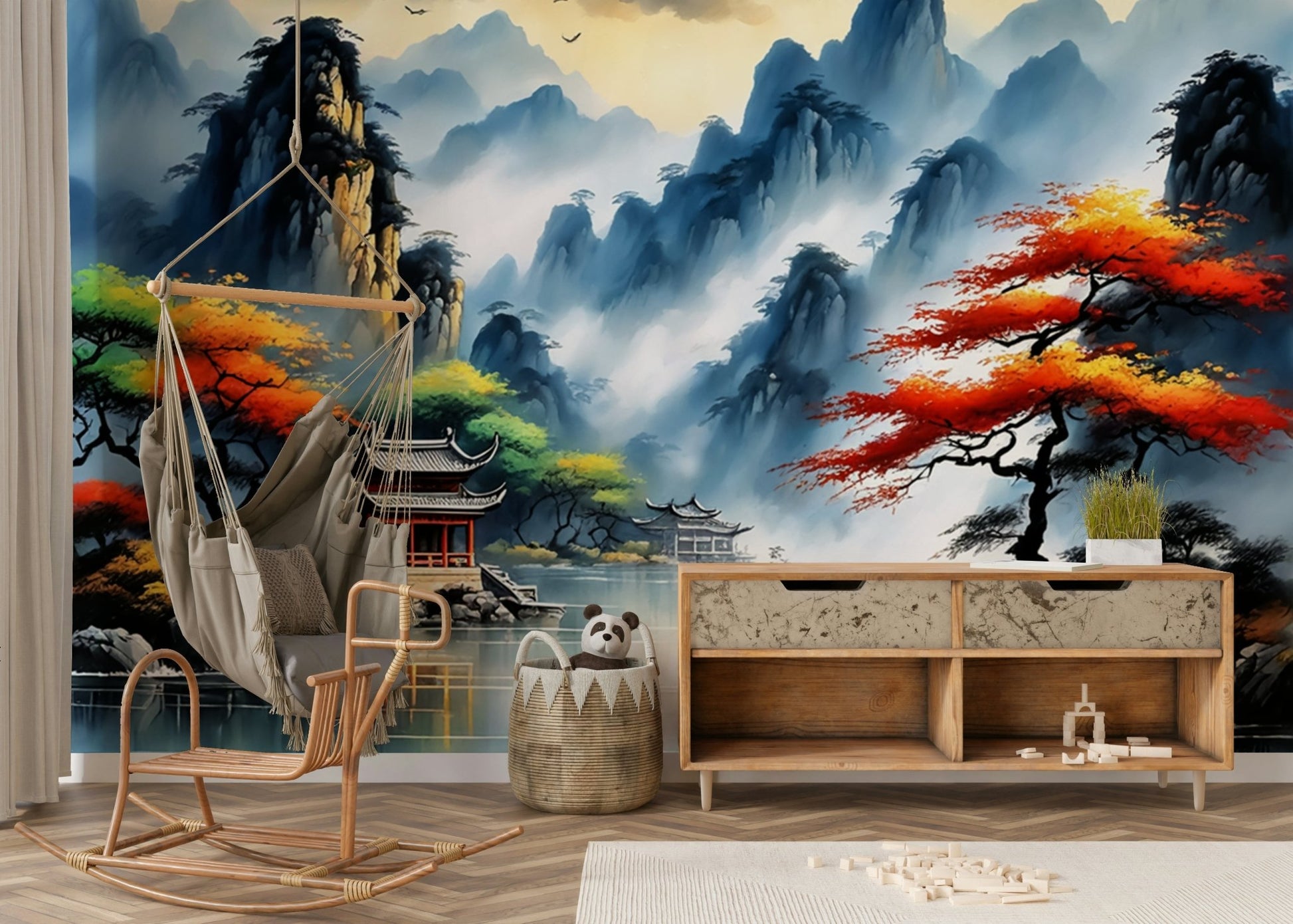 The water is very still and smooth.

