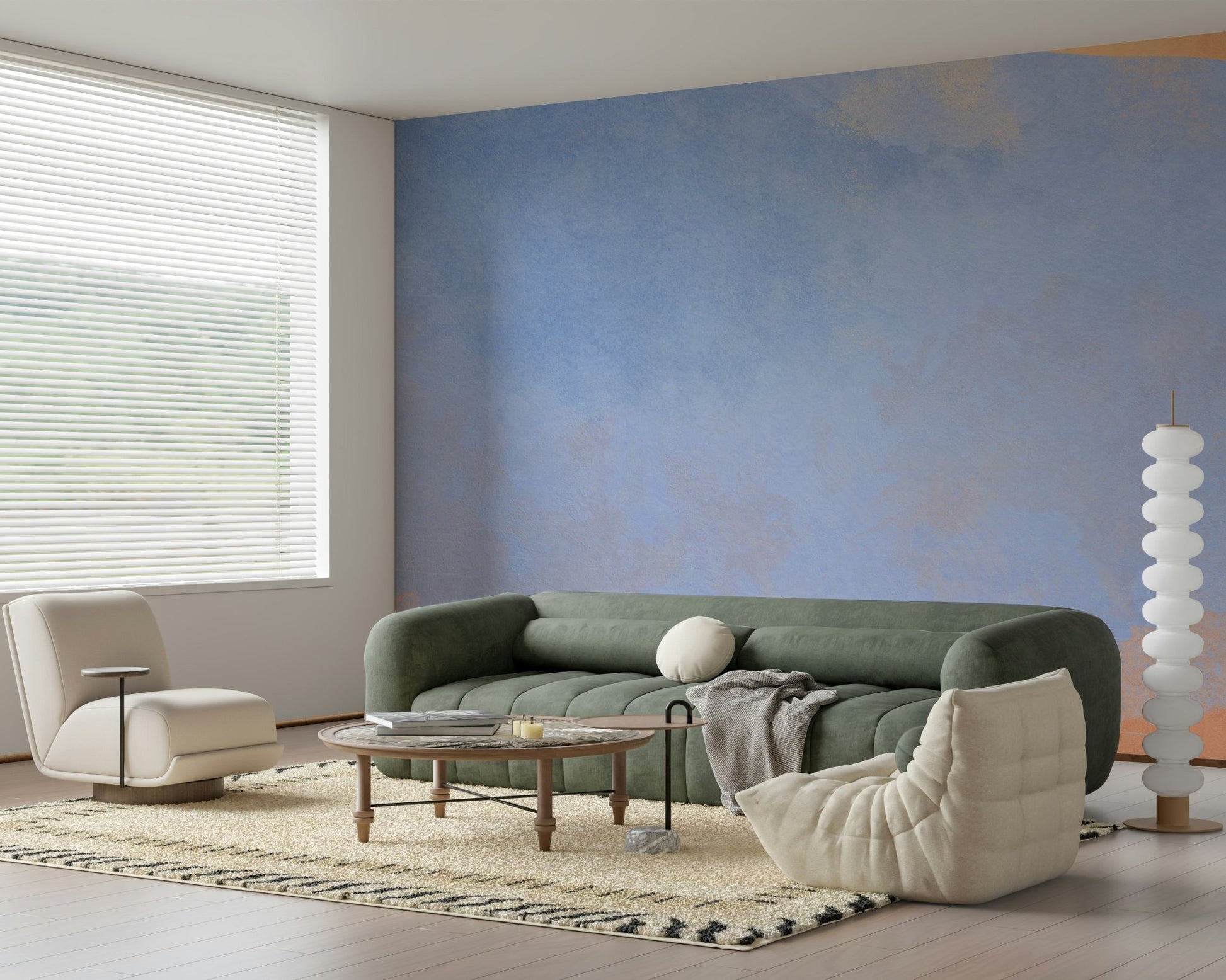 Painted Horizon Wall Mural -2583417