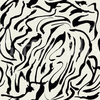 A detail of the brushstrokes and tones in the design.

