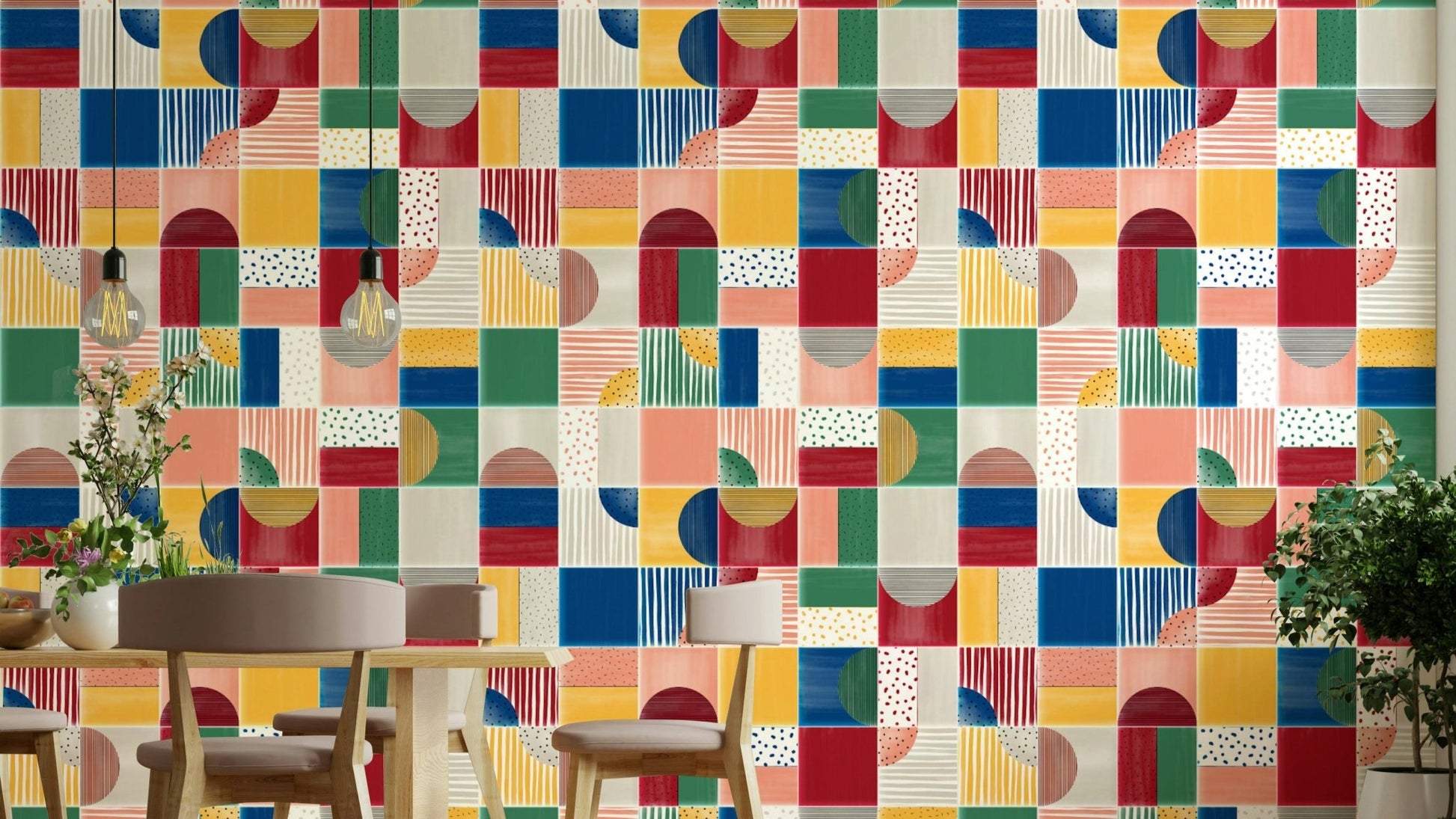 Ideal for a living room, kitchen, or accent wall. GD2783

