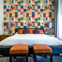 Bold color palette with cheerful contrast. GD2783

