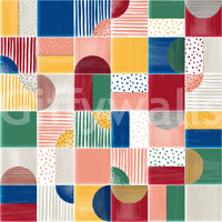 Celebrates abstract forms and vibrant hues. GD2783

