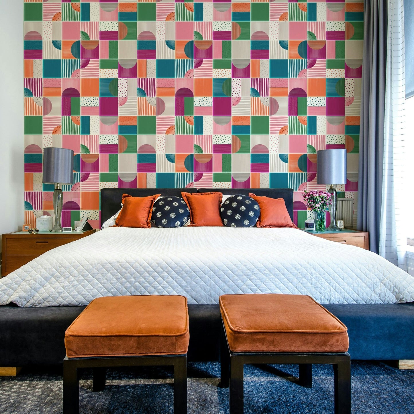 Ideal for a child's room, playroom, or nursery.

