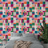 Seamless pattern for wall application.

