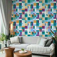 Seamless pattern for wall application.


