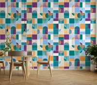 Energetic and inviting visual.

