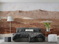 Canyon tones painted landscape art

